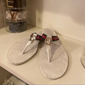 Gucci flip flops